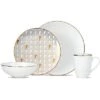Lenox Trianna White 4pc Place Setting With $7 Credit Home 2 Lenox Trianna White 4pc Place Setting With $7 Credit Home -Lenox 3050244877 RLLD 1