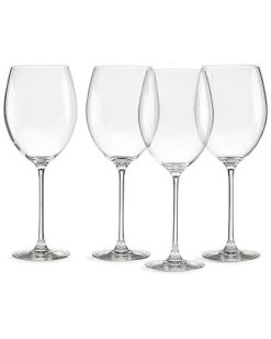 Lenox Tuscany Classics 4pc Bordeaux Glass Set With $5 Credit Home