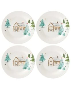 Lenox Balsam Lane 4pc Tidbit Plate Set Home