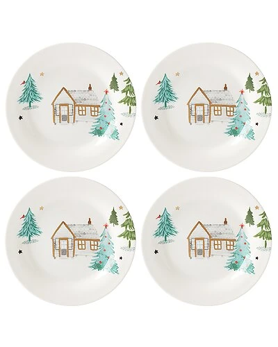 Lenox Balsam Lane 4pc Tidbit Plate Set Home 3 Lenox Balsam Lane 4pc Tidbit Plate Set Home