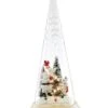 Lenox Merry & Magic Light Up Santa & Friends Glass Cone Home 1 Lenox Merry & Magic Light Up Santa & Friends Glass Cone Home -Lenox 3050296426 RLLD 1
