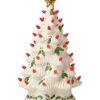 Lenox Treasured Traditions Holiday Red Bulbs Light-Up Tree Figurine Home 1 Lenox Treasured Traditions Holiday Red Bulbs Light-Up Tree Figurine Home -Lenox 3050421082 RLLD 1