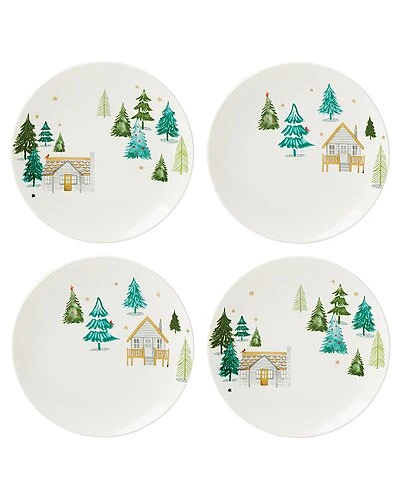 Lenox Balsam Lane 4pc Accent Plate Set Home 3 Lenox Balsam Lane 4pc Accent Plate Set Home