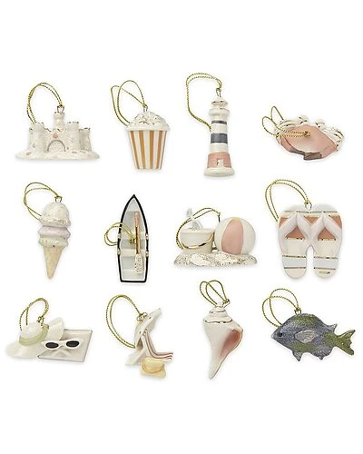 Lenox Summer 12pc Ornament Set Home 3 Lenox Summer 12pc Ornament Set Home