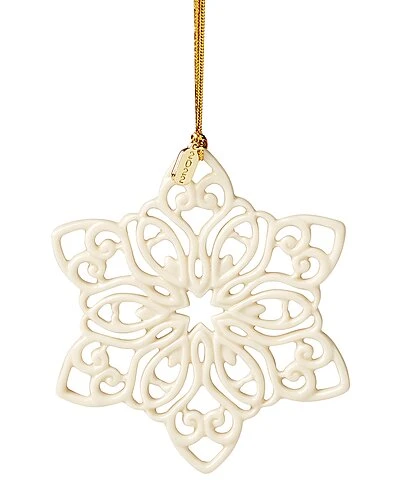 Lenox 2022 Snow Fantasies Snowflake Ornament Home 3 Lenox 2022 Snow Fantasies Snowflake Ornament Home