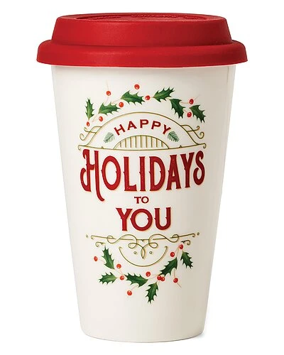 Lenox Happy Holidays To You Travel Mug Home 3 Lenox Happy Holidays To You Travel Mug Home