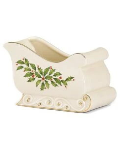 Lenox Holiday Sleigh Candy Dish Home