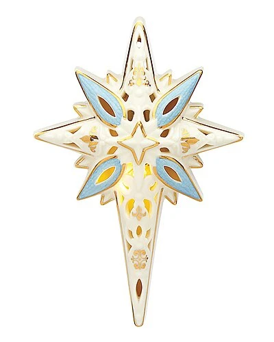 Lenox First Blessing Nativity Lighted Star Figurine Home 3 Lenox First Blessing Nativity Lighted Star Figurine Home
