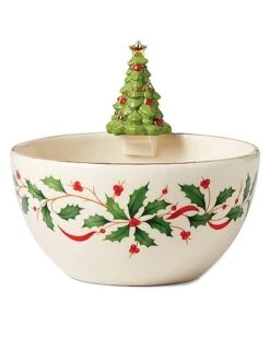 Lenox Holiday Tree Bowl Home