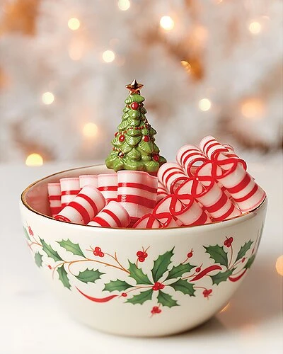 Lenox Holiday Tree Bowl Home 4 Lenox Holiday Tree Bowl Home - Image 2