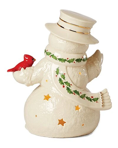 Lenox Snowman Light-Up Figurine Home 4 Lenox Snowman Light-Up Figurine Home - Image 2