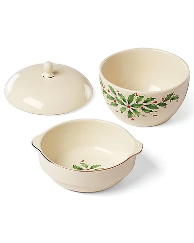Lenox Holiday Stackable Bowl Set Home 4 Lenox Holiday Stackable Bowl Set Home - Image 2