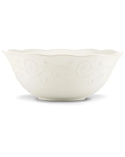 Lenox French Perle White Large Serving Bowl With $8 Credit Home 3 Lenox French Perle White Large Serving Bowl With $8 Credit Home