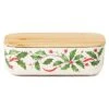 Lenox Holiday Bamboo Storage Container & Lid Home 2 Lenox Holiday Bamboo Storage Container & Lid Home -Lenox 3050698709 RLLD 1