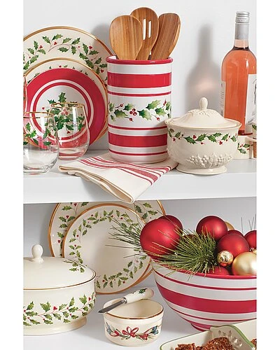 Lenox Holiday Handpaint Mixing Bowl Home 5 Lenox Holiday Handpaint Mixing Bowl Home - Image 3