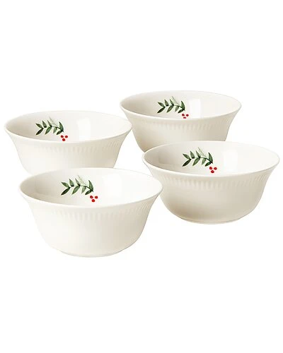 Lenox Profile Snow Day 4pc Bowl Set Home 3 Lenox Profile Snow Day 4pc Bowl Set Home