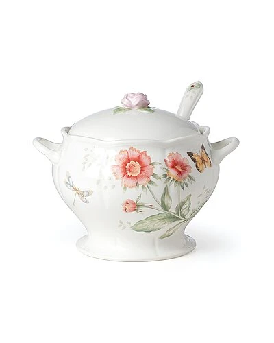 Lenox Butterfly Meadow 2Pc Tureen & Ladle Set With $13 Credit Home 3 Lenox Butterfly Meadow 2Pc Tureen & Ladle Set With $13 Credit Home