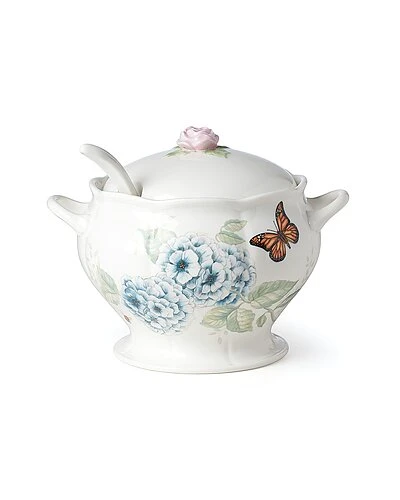 Lenox Butterfly Meadow 2Pc Tureen & Ladle Set With $13 Credit Home 4 Lenox Butterfly Meadow 2Pc Tureen & Ladle Set With $13 Credit Home - Image 2
