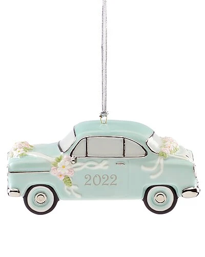 Lenox 2022 Just Married Vintage Car Ornament Home 3 Lenox 2022 Just Married Vintage Car Ornament Home