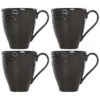 Lenox Chelse Muse Fleur Matte Black 4pc Mug Set With $6 Credit Home 2 Lenox Chelse Muse Fleur Matte Black 4pc Mug Set With $6 Credit Home -Lenox 3050857238 RLLD 1