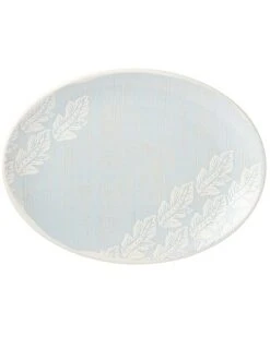 Lenox Textured Neutrals Leaf Platter With $8 Credit Home