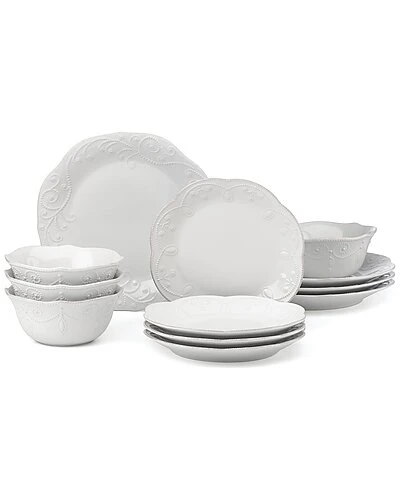 Lenox French Perle White 12Pc Dinnerware Set With $10 Credit Home 3 Lenox French Perle White 12Pc Dinnerware Set With $10 Credit Home