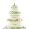 Lenox 2022 1st Christmas Together Cake Ornament Home -Lenox 3050901283 RLLD 1
