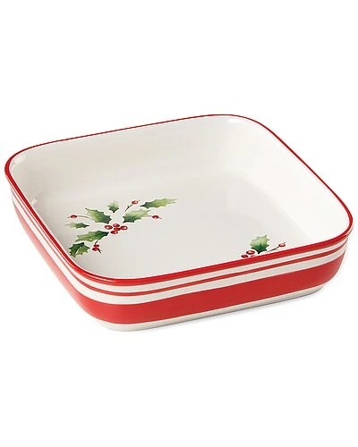 Lenox Holiday Handpaint Square Dish Home 3 Lenox Holiday Handpaint Square Dish Home