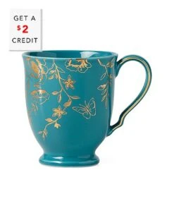 Lenox Sprig & Vine Multi Footed Mug With $2 Credit Home