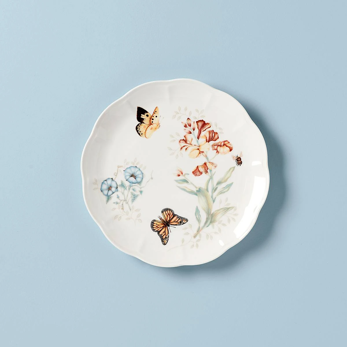 Lenox Butterfly Meadow Monarch Dinner Plate 3 Lenox Butterfly Meadow Monarch Dinner Plate
