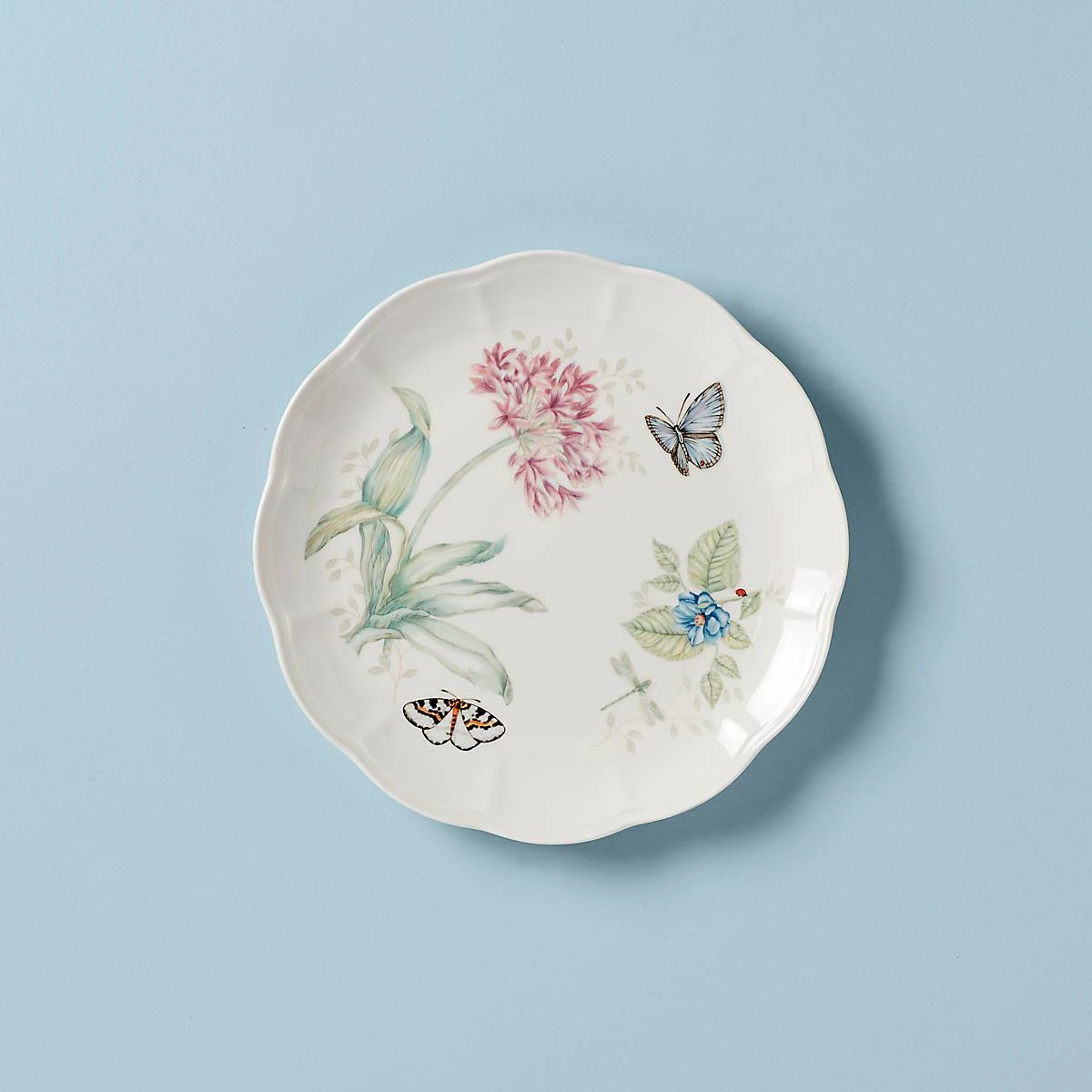 Lenox Butterfly Meadow Blue Butterfly Dinner Plate 3 Lenox Butterfly Meadow Blue Butterfly Dinner Plate
