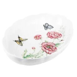 Lenox Butterfly Meadow Scalloped Oval Baker 8 Lenox Butterfly Meadow Scalloped Oval Baker -Lenox 6084024 wHR 20aaa181 db7b 4dca 9cf8 1614a757a67c