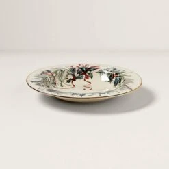 Lenox Winter Greetings Rimmed Bowl