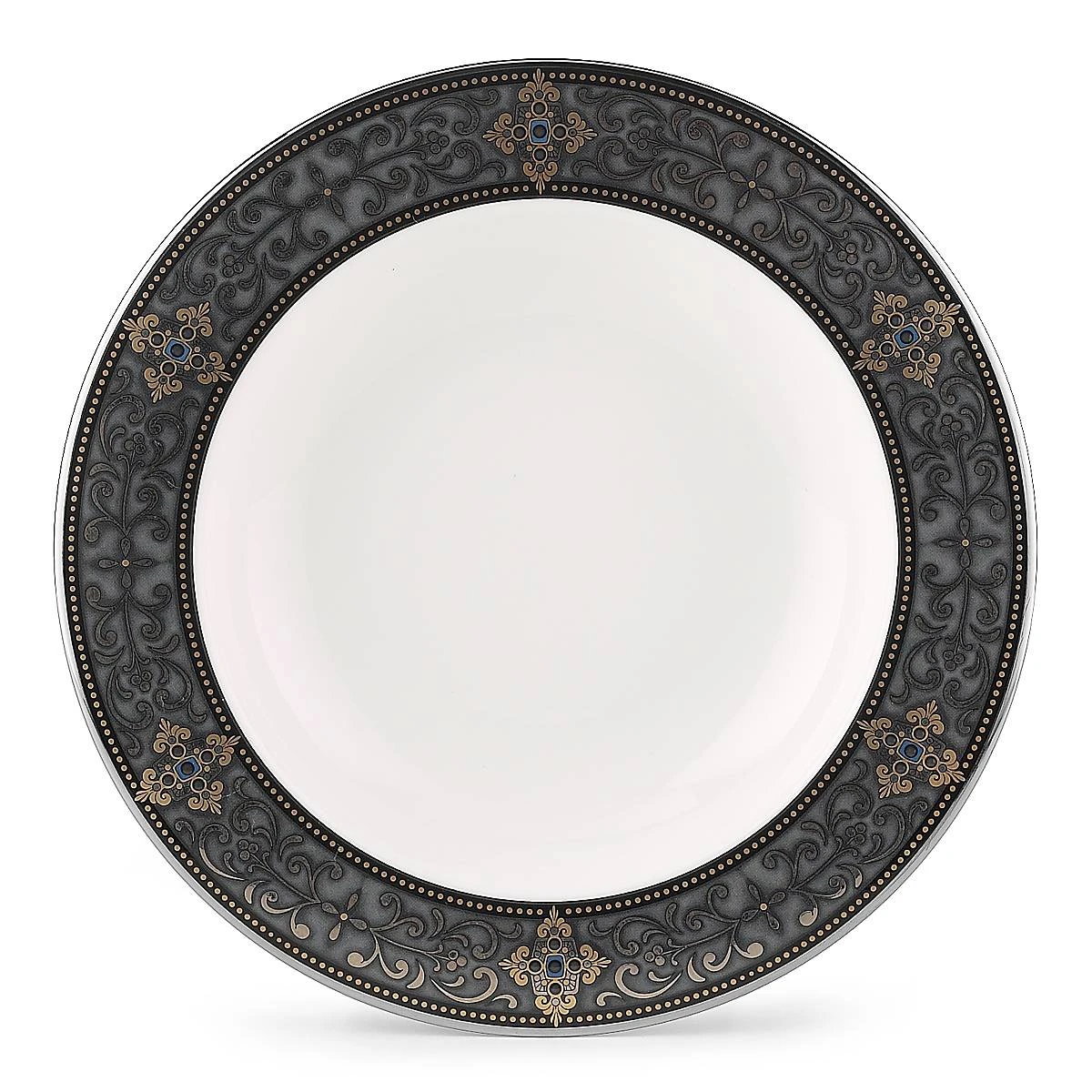 Lenox Vintage Jewel Rimmed Bowl 5 Lenox Vintage Jewel Rimmed Bowl - Image 3