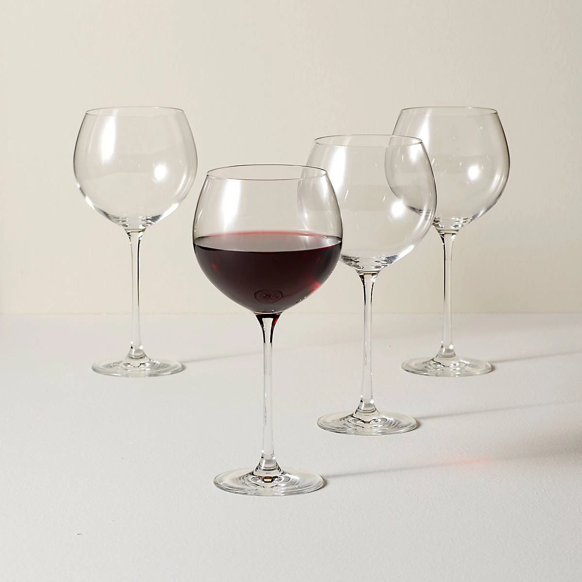 Lenox Tuscany Classics 4-Piece Beaujolais Wine Glass Set 4 Lenox Tuscany Classics 4-Piece Beaujolais Wine Glass Set - Image 2