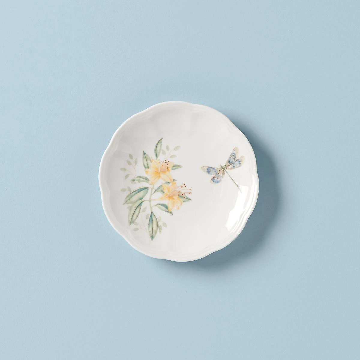 Lenox Butterfly Meadow Tidbit Plate 3 Lenox Butterfly Meadow Tidbit Plate