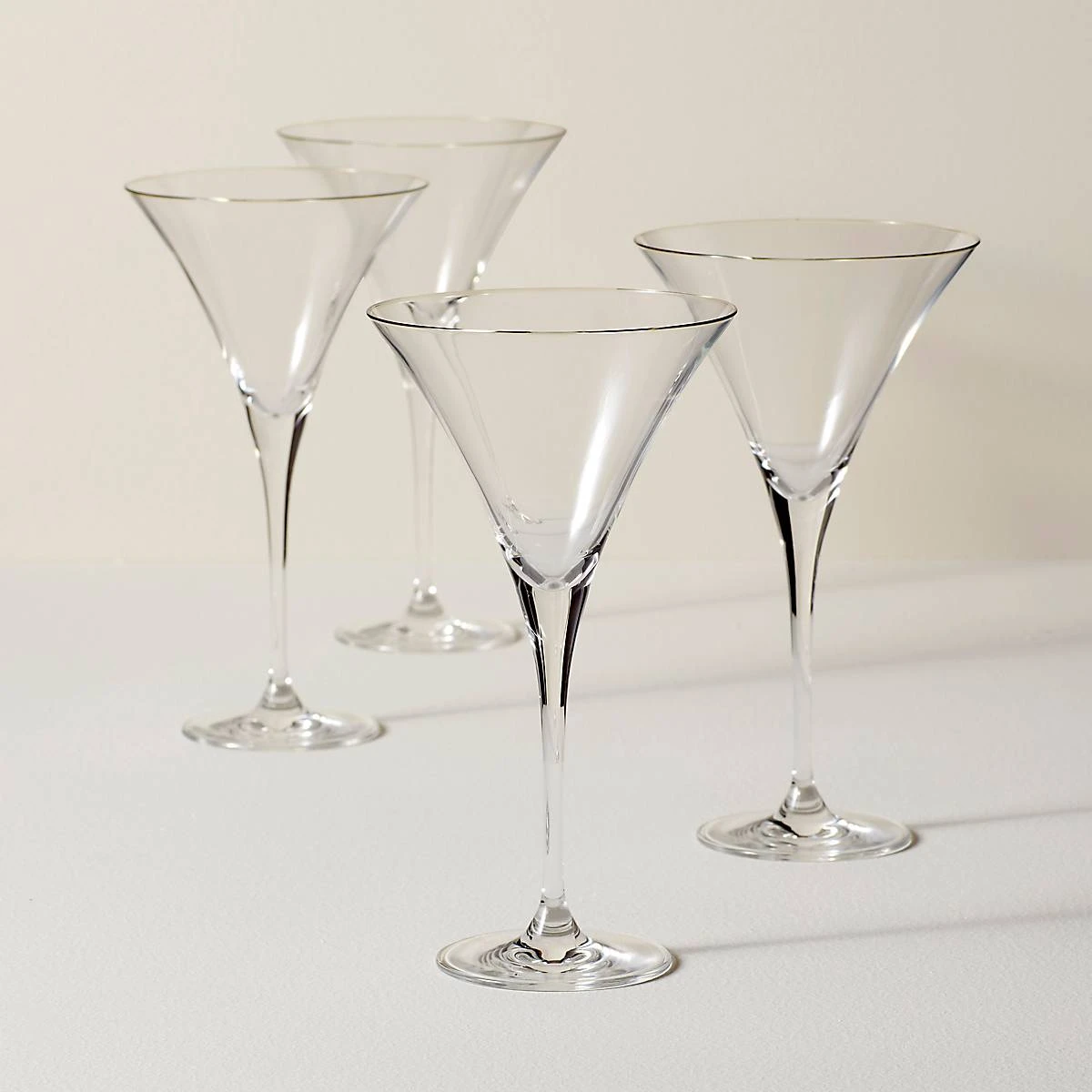 Lenox Tuscany Classics 4-Piece Martini Glass Set 3 Lenox Tuscany Classics 4-Piece Martini Glass Set