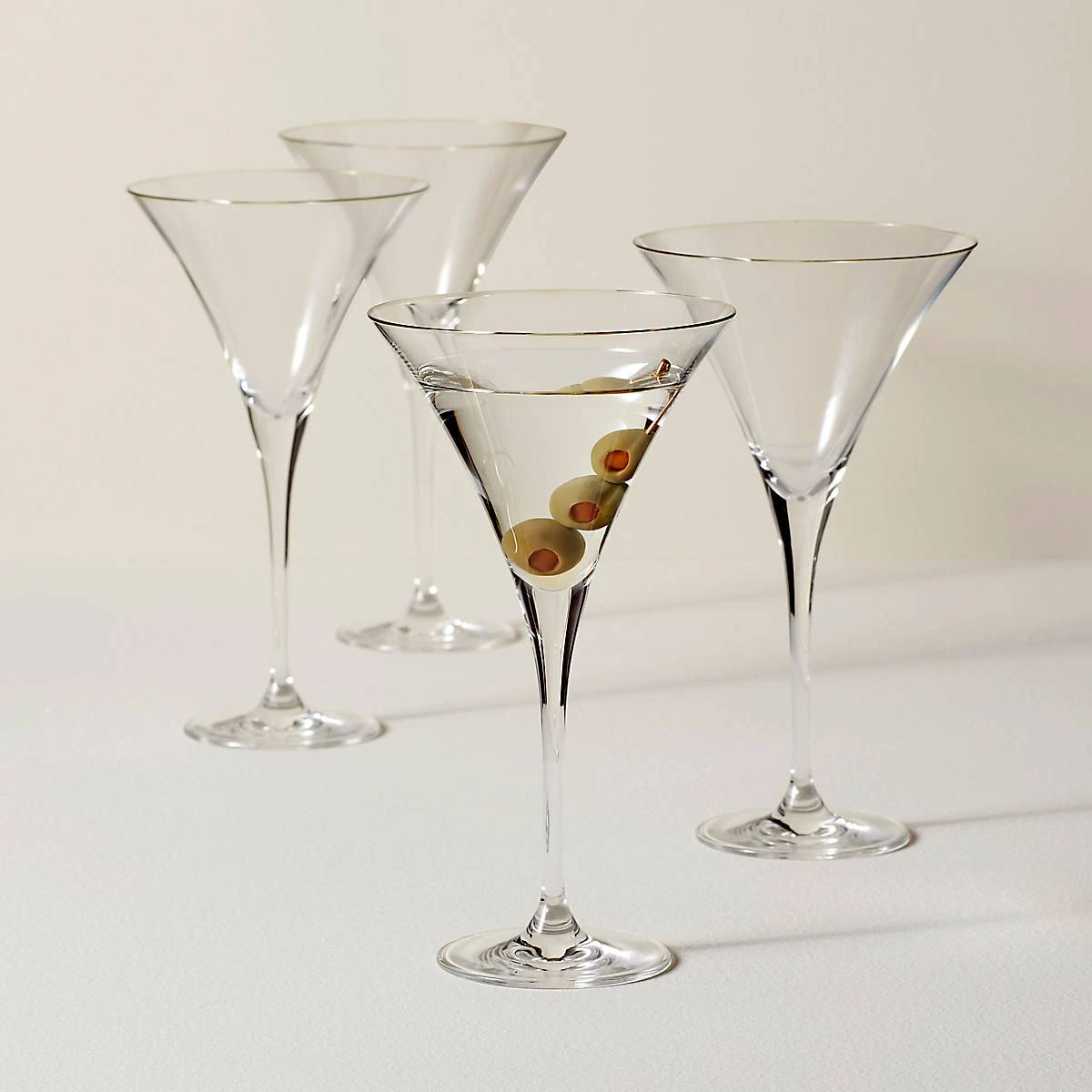 Lenox Tuscany Classics 4-Piece Martini Glass Set 4 Lenox Tuscany Classics 4-Piece Martini Glass Set - Image 2