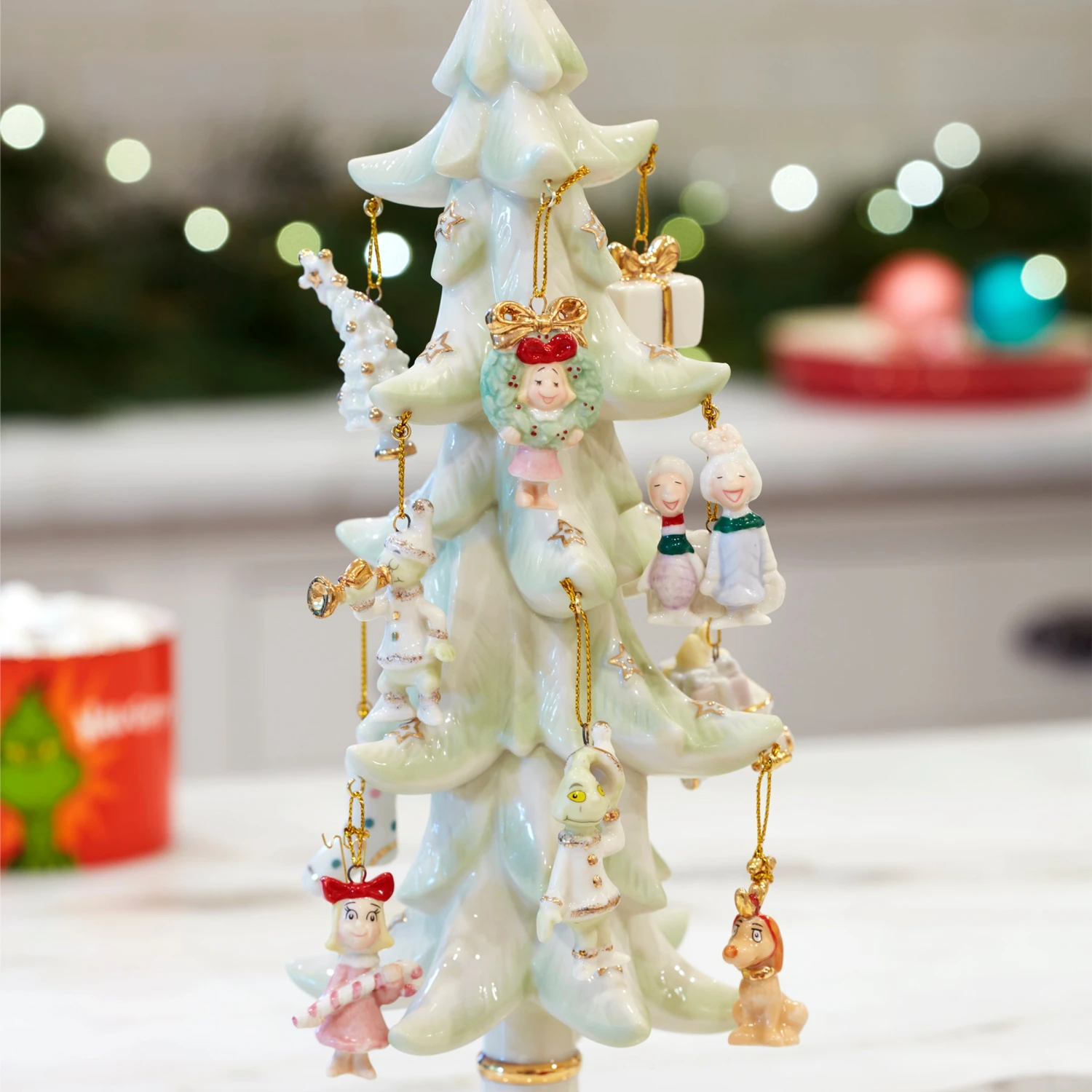 Lenox How The Grinch Stole Christmas 12-Piece Ornament Tree 8 Lenox How The Grinch Stole Christmas 12-Piece Ornament Tree - Image 6