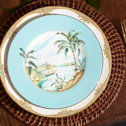 Lenox British Colonial Tradewind Accent Plate 9 Lenox British Colonial Tradewind Accent Plate -Lenox 6226807 6226823 762479 6226609 894588 LNP F23 FEA 7