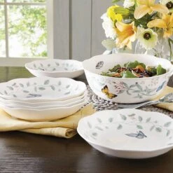 Lenox Butterfly Meadow 7-Piece Bowl Set 8 Lenox Butterfly Meadow 7-Piece Bowl Set -Lenox 6437719 w1 27e864ce eb72 4565 9dee 209b06a81245