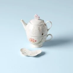 Lenox Butterfly Meadow 3-Piece Tea Set