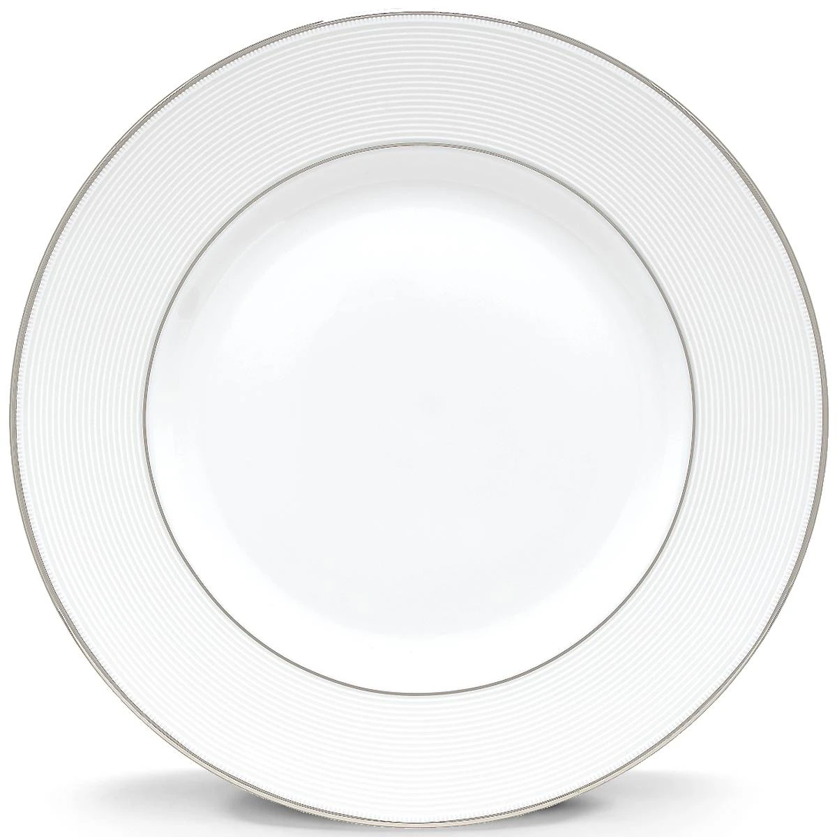 Lenox Opal Innocence Stripe Dinner Plate 4 Lenox Opal Innocence Stripe Dinner Plate - Image 2