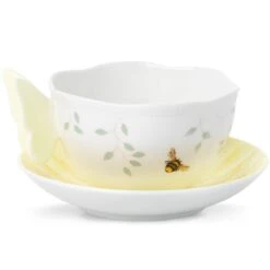 Lenox Butterfly Meadow Figural Yellow Cup & Saucer 7 Lenox Butterfly Meadow Figural Yellow Cup & Saucer -Lenox 806725 wHR 0aa1bb66 ba66 413b 8aad 01212fbbe9e2
