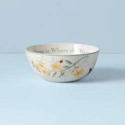 Lenox Butterfly Meadow "Home Is Where The Heart Is" Bowl