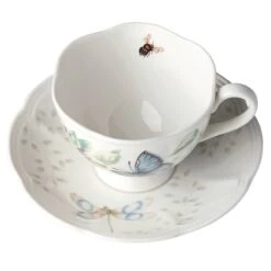 Lenox Butterfly Meadow Blue Cup And Saucer 7 Lenox Butterfly Meadow Blue Cup And Saucer -Lenox 812098 w1 7629f3fd aecb 484b 9a9c 68431ec6aa2e