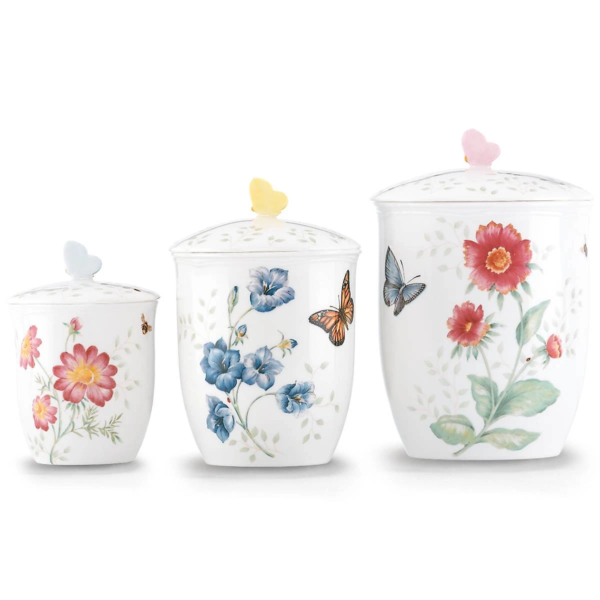 Lenox Butterfly Meadow 3-Piece Canister Set 6 Lenox Butterfly Meadow 3-Piece Canister Set - Image 4