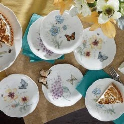 Lenox Butterfly Meadow 6-Piece Tidbit Plate Set 8 Lenox Butterfly Meadow 6-Piece Tidbit Plate Set -Lenox 817046 w1 9e385225 ec8b 4d58 a0d0 c04ce701a6f5