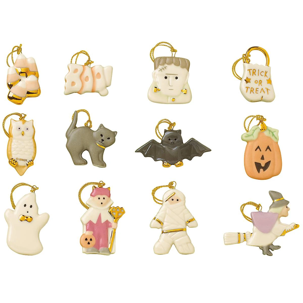 Lenox Trick Or Treat 12-Piece Ornament Set 6 Lenox Trick Or Treat 12-Piece Ornament Set - Image 4