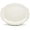 Lenox French Perle White 16" Oval Serving Platter 2 Lenox French Perle White 16" Oval Serving Platter -Lenox 822957 wHR